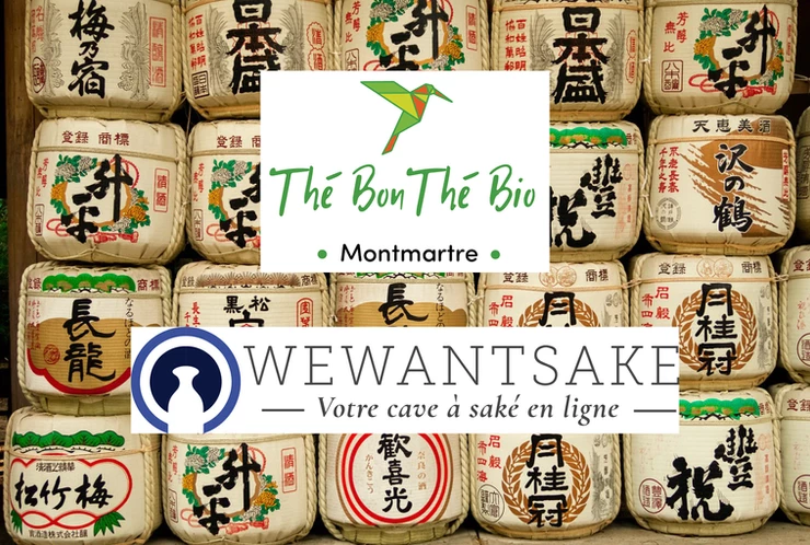 logo thé bon thé bio montmartre et wewantsaké