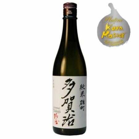 bouteille de saké junmai daiginjo taiten shiragiku omachi