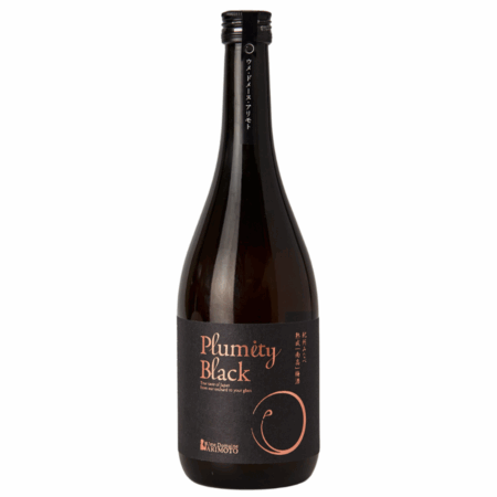 Bouteille de umeshu liqueur prune plumity black