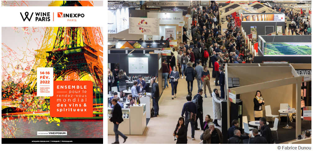 affiche de wine paris expo