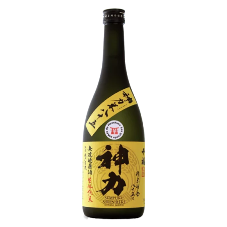 bouteille du saké junmai kimoto sempuku shinriki