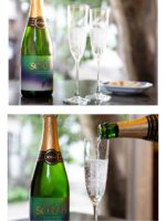 Bouteille de saké pétillant - chiyomusubi sorah