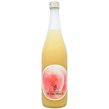 liqueur de pêche ultra peach du producteur chiyomusubi