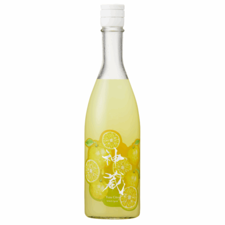 Bouteille de liqueur de yuzu, Kagura Yuzu de la maison Matsui 720ml