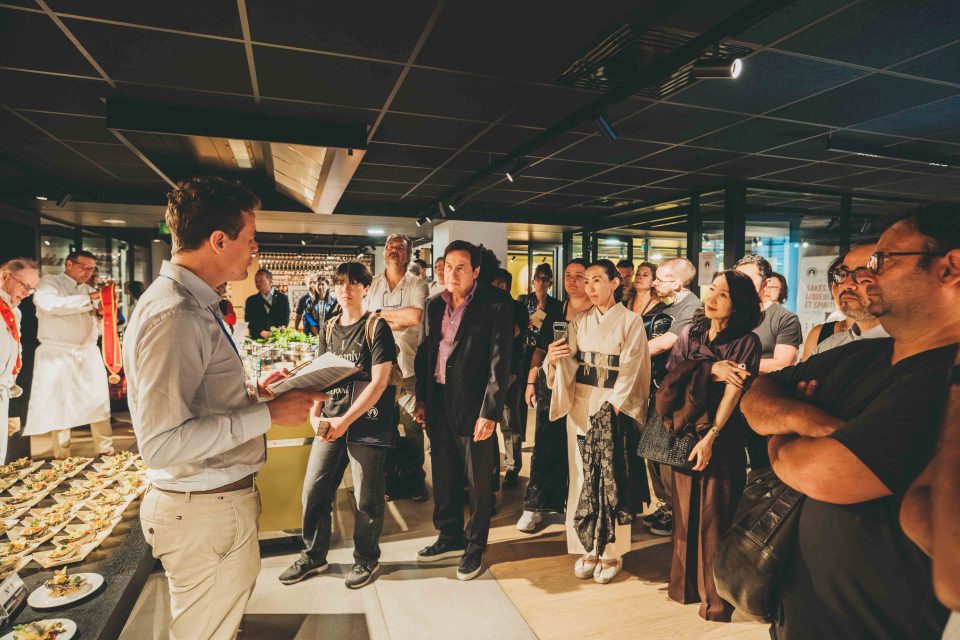 Invités de la rencontre entre gastronomie normande et japonaise