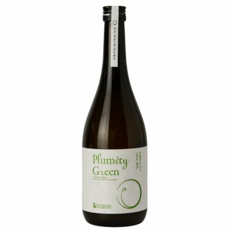 bouteille liqueur prune umeshu plumity green